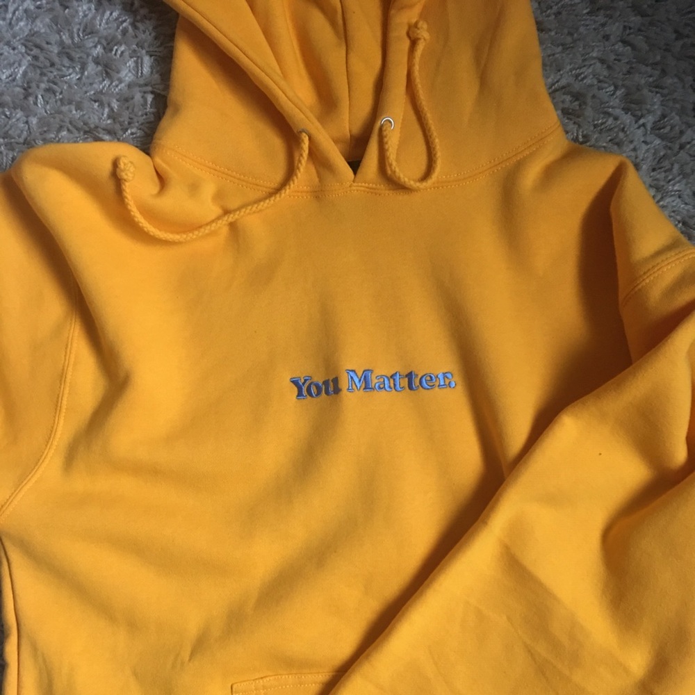 Authentic “You Matter” hoodie by Demetrius Harmon